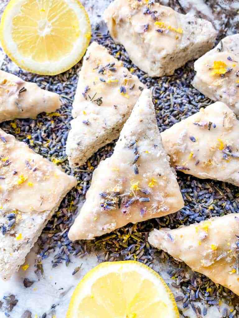 Lavender Lemon Bars