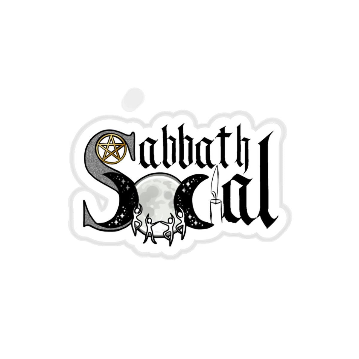 Sabbath Social Logo Stickers