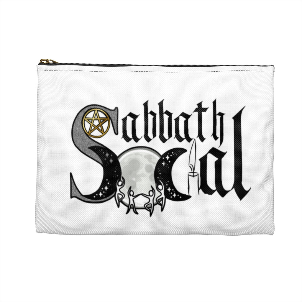 Sabbath Social Logo Accessory Pouch