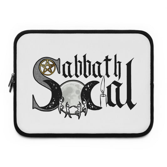 Sabbath Social Logo Laptop Sleeve