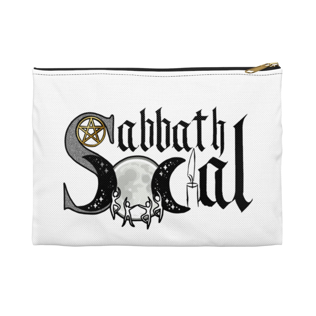 Sabbath Social Logo Accessory Pouch